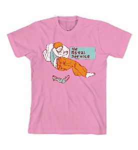 Postal Service / Sleeping Pink T-Shirt (2-3일 이내 발송 가능)